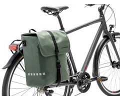Newlooxs Fietstas New Looxs Odense 17,5 liter 32 x 16 x 38 cm - groen
