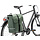 Fietstas New Looxs Odense 17,5 liter 32 x 16 x 38 cm - groen