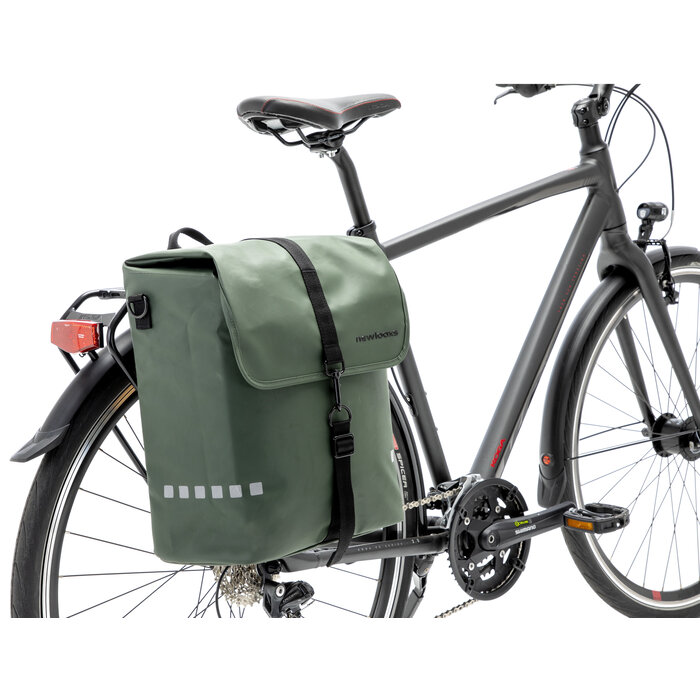 Newlooxs Fietstas New Looxs Odense 17,5 liter 32 x 16 x 38 cm - groen