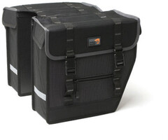 Newlooxs Dubbele fietstas New Looxs Superior Midi 27 liter 32 x 30 x 14 cm - zwart