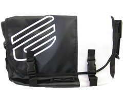 Edge Tas Messenger Edge wit/zwart