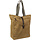 Fietstas Greenlands Canvas Shopper 20 liter 42 x 34 x 14 cm - camel bruin