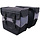 Dubbele fietstas Greenlands 34 liter 35 x 31 x 16 cm (2x)  - zwart/wit