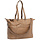 Fietstas New Looxs Verla 34 x 18 x 44cm 21 liter - gemaakt van luxe leer - cognac