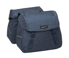 Newlooxs Dubbele fietstas New Looxs Joli Double Nomi 37,0 liter 38 x 18 x 30 cm (x2) - blauw