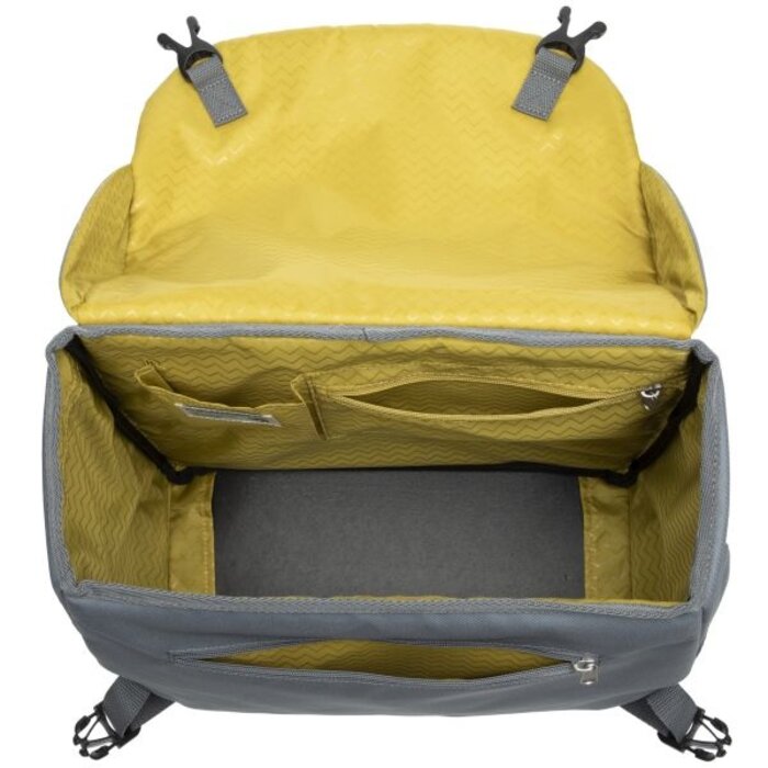 Newlooxs Enkele fietstas New Looxs Mondi Joy Single 18,5 liter 36 x 16 x 32 cm - quilted grey