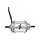 Versnellingsnaaf Sturmey Archer S2C Duomatic 2-speed terugtrapremnaaf - 36 gaats - zilver