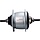 Versnellingsnaaf Shimano Nexus 8 SG-C6001 voor rollerbrakes / velgrem - 36 gaats - zilver