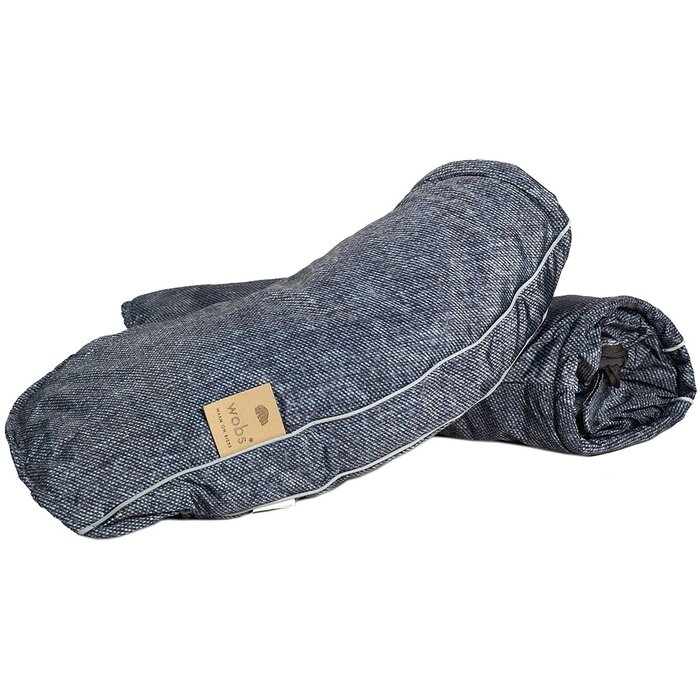 Wobs Wobs Handmof - Luxe - Antraciet - Reflecterende biezen