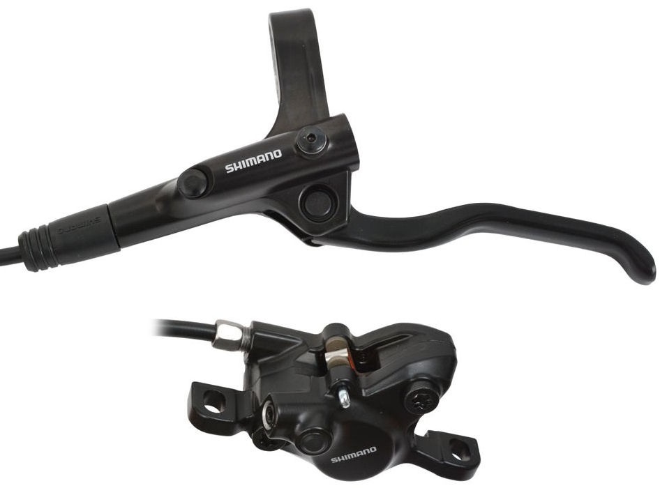 Hydraulische schijfremset Shimano MT200 voor - zonder remschijf - zwart ...