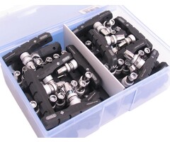 Elvedes V-brake remblokset Elvedes 72 mm (werkplaatsverpakking van 25 paar)