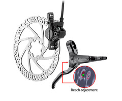 Velgremset Magura HS11 ECO EVO2 achter 2050mm met brake booster 