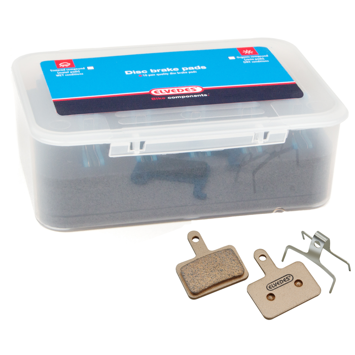 Elvedes Schijfremblokset Elvedes Shimano / Tektro / RST - gesinterd (10 paar)