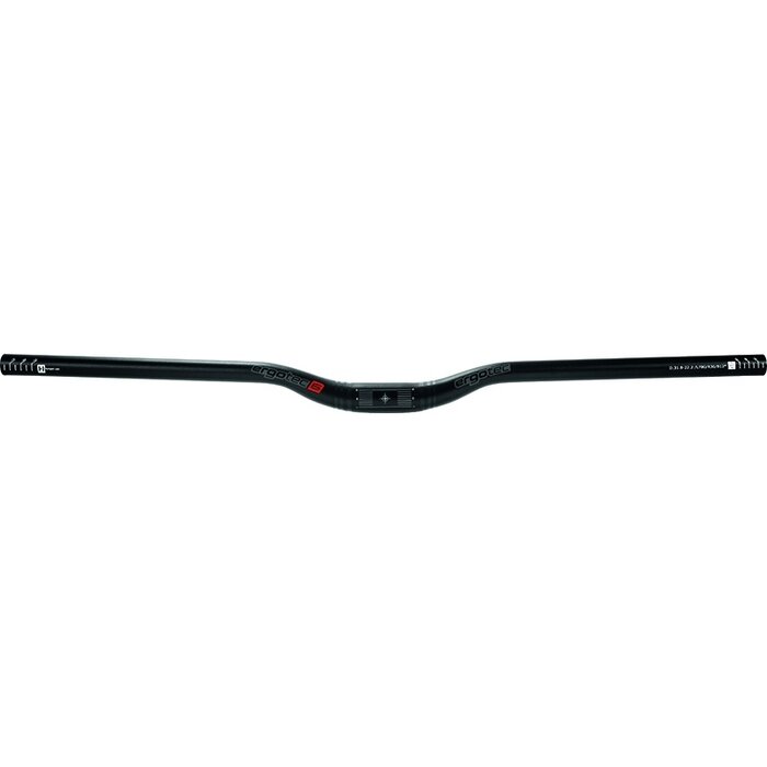 Ergotec MTB stuur Ergotec Riser Bar 30 ø31,8 x 780 - zwart