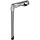 Ergotec Stuurpen Kobra - Verstelbaar - RVS - 22,2 - 300x110 - 25,4mm - Zilver