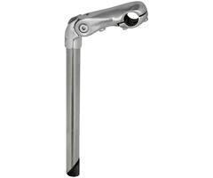 Ergotec Stuurpen Ergotec Kobra verstelbaar RVS 22,2 / 300x90 / 25,4 mm - zilver