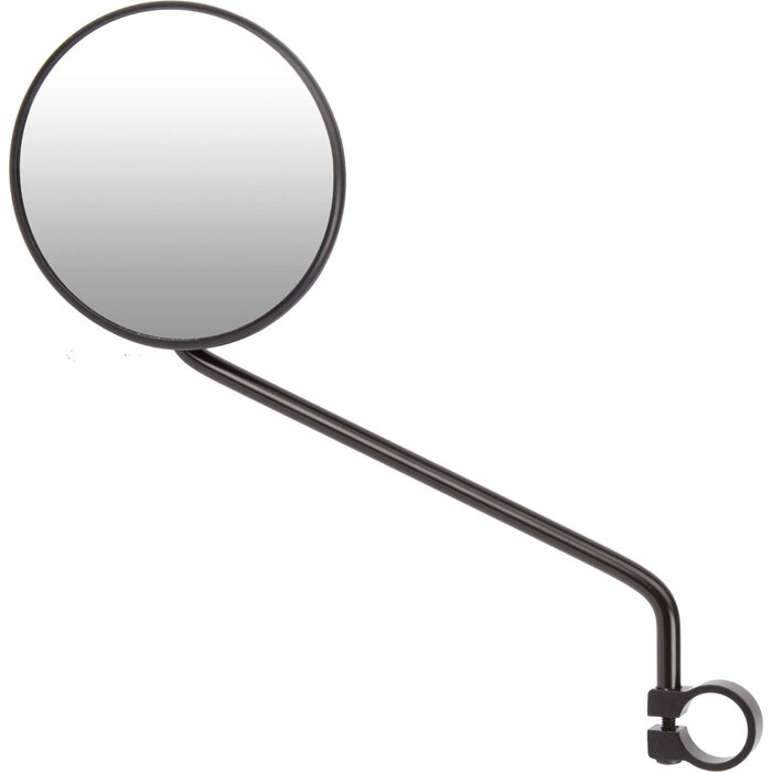 Ergotec Spiegel Ergotec M-55L lange Arm 105mm staal - zwart gezandstraald