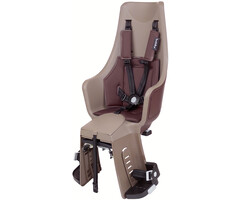 Bobike Kinderzitje achter Bobike Maxi Exclusive Plus - toffee brown - dragerbevestiging (CFS)