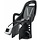 Polisport Kinderzitje achter Groovy Maxi - zwart/donkergrijs - met  framebevestiging (FF)