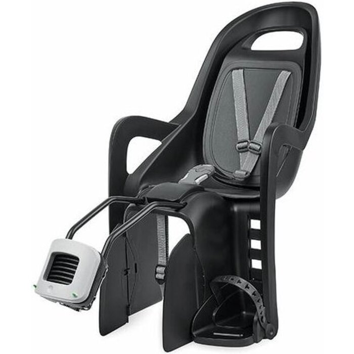 Polisport Polisport Kinderzitje achter Groovy Maxi - zwart/donkergrijs - met  framebevestiging (FF)