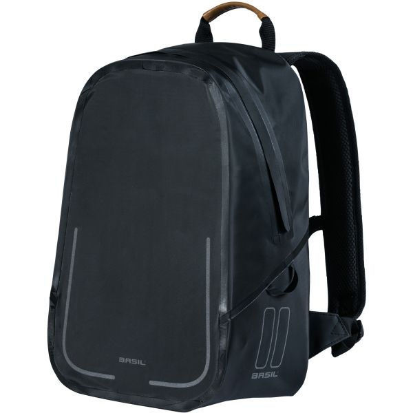Basil Fietsrugzak Basil Urban Dry Backpack 18 liter 27 x 16 x 45 cm - mat zwart
