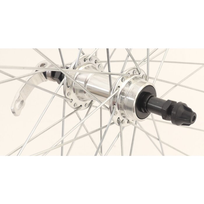 MERKLOOS Achterwiel 28 x 1/4" ZAC19 Freewheel QR - zilver