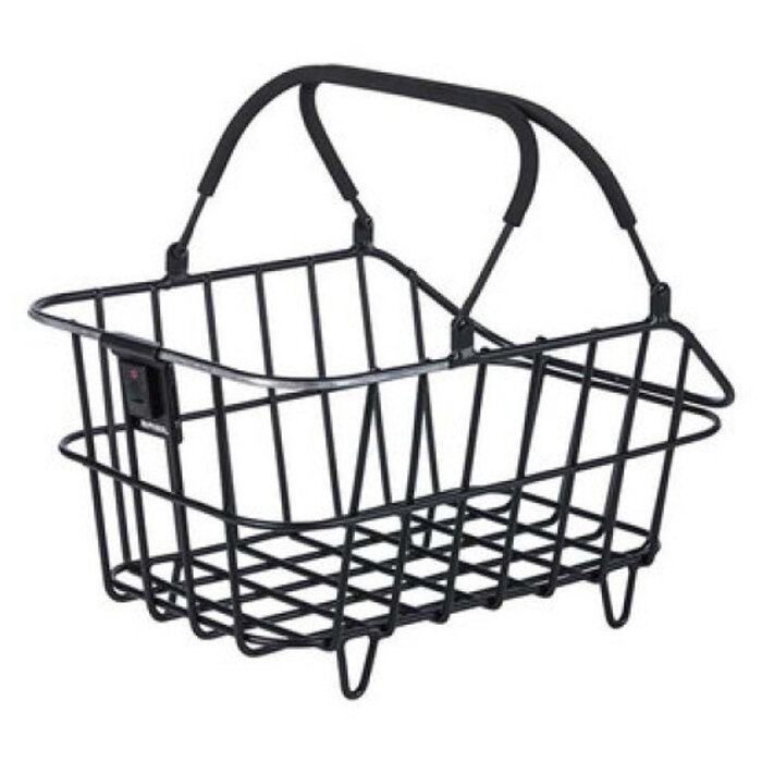 Basil Fietsmand Basil Cento Alu Multi System Nordlicht 46 x 34 x 26 cm - zwart
