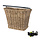 Fietsmand Basil Bremen Rattan Look met KF stuurbochthouder 27 x 35 x 29 cm - seagrass