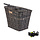 Fietsmand Basil Bremen Rattan Look met KF stuurbochthouder 27 x 35 x 29 cm - nature brown