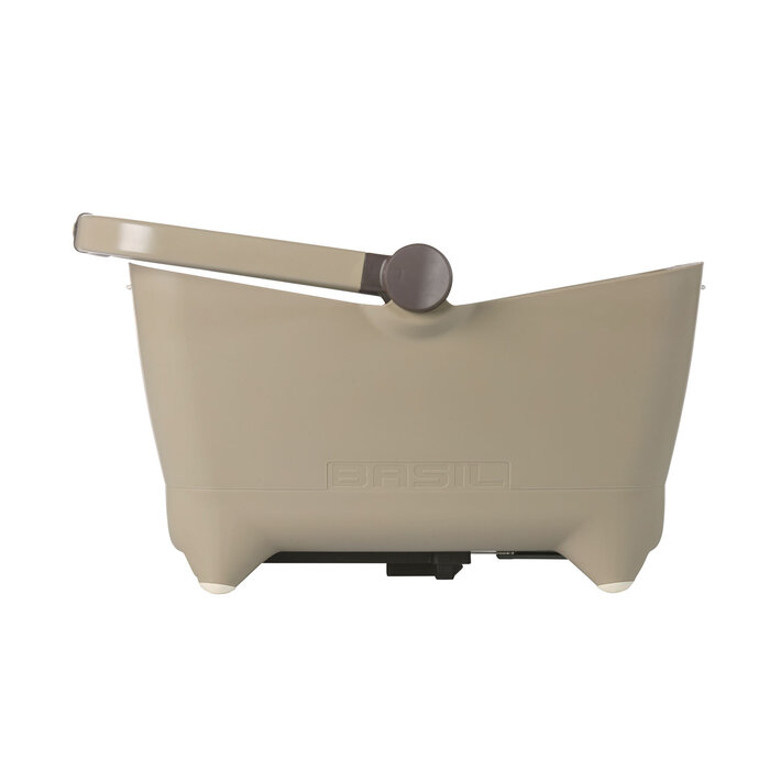 Basil Basil Hondenfietsmand - Buddy - MIK systeem - 32,0 liter - 45 x 32 x 22 cm - Biscotti brown