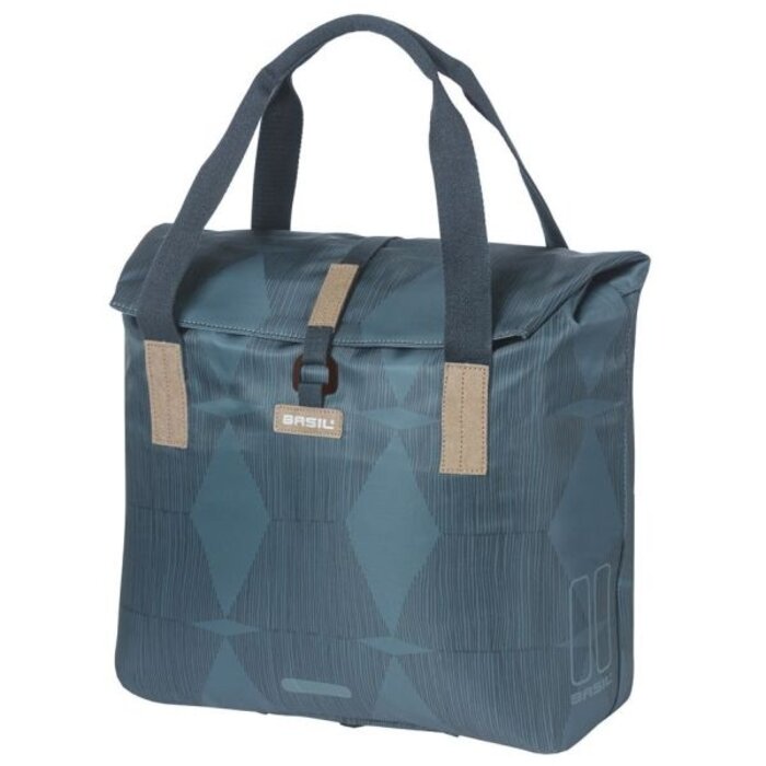 Basil Fietsshopper Basil Elegance 20-26 liter 39 x 39 x 17 cm - estate blue