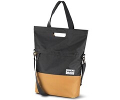 Urban Proof Gerecyclede shopper fietstas Urban Proof 20 liter - grijs/geel