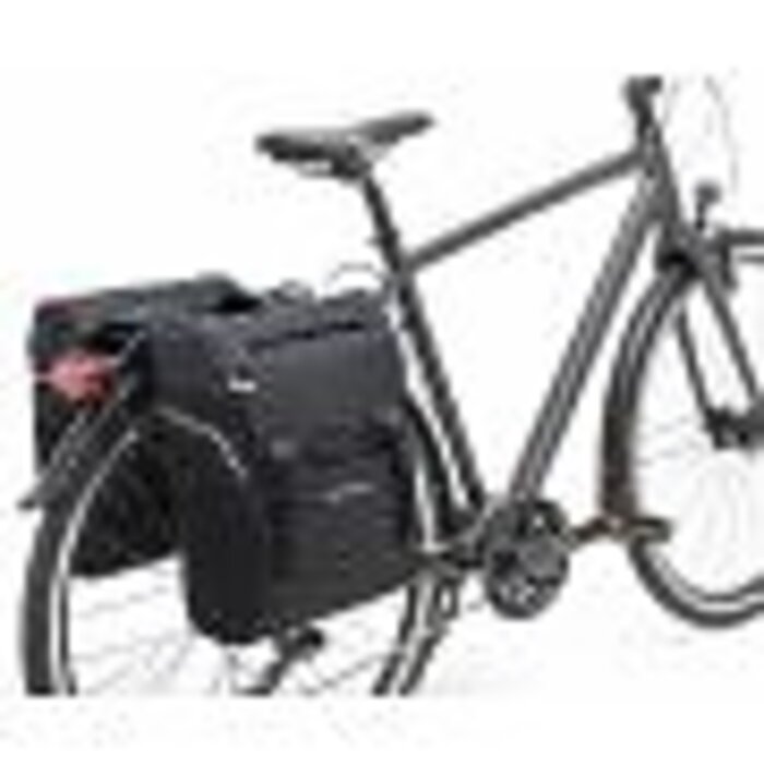 Newlooxs Dubbele fietstas New Looxs Sports Double 32 liter 29 x 39 x 16 cm - zwart
