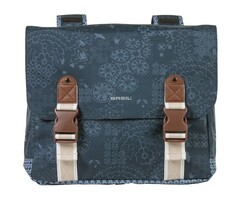 Basil Dubbele fietstas Basil Boheme Carry All 35 liter 37 x 15 x 37 cm - blauw