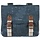 Dubbele fietstas Basil Boheme Carry All 35 liter 37 x 15 x 37 cm - blauw