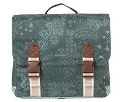 Basil Dubbele fietstas Bohème MIK 35 liter 37 x 15 x 37 cm - groen