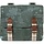 Dubbele fietstas Basil Bohème Carry All 35 liter 37 x 15 x 37 cm - groen