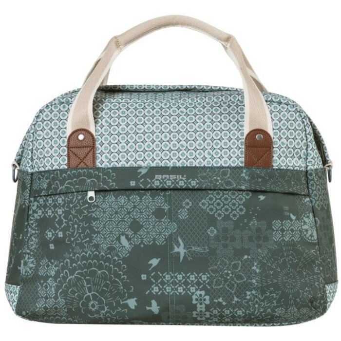 Basil Basil Fietstas - Bohème Carry All - 18 liter - 44x17x31cm - groen