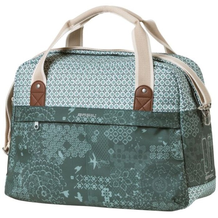Basil Basil Fietstas - Bohème Carry All - 18 liter - 44x17x31cm - groen