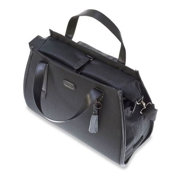 Basil Fietstas Basil Noir 17 liter 41 x 17 x 32 cm - midnight black