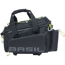 Bagagedragertas Basil Miles XL Pro MIK 9-36 liter 31 x 23 x 22 cm - black lime