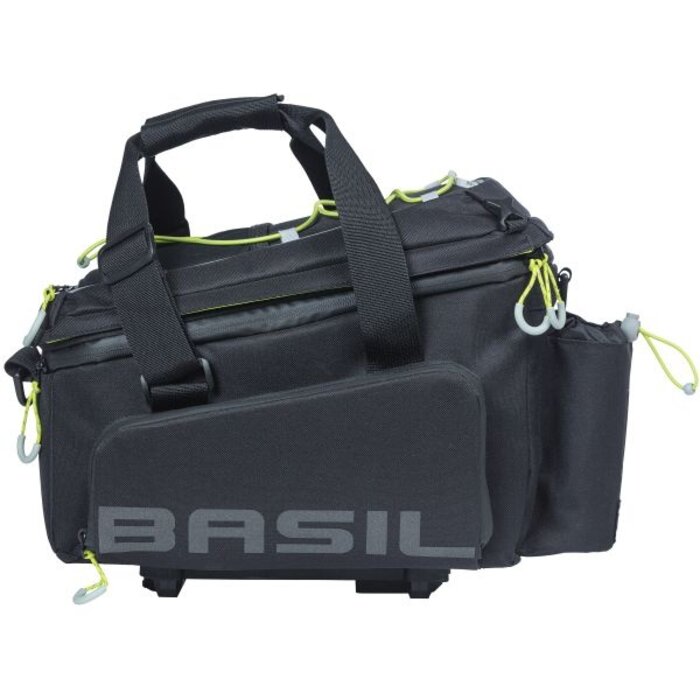 Basil Bagagedragertas Basil Miles XL Pro MIK 9-36 liter 31 x 23 x 22 cm - black lime