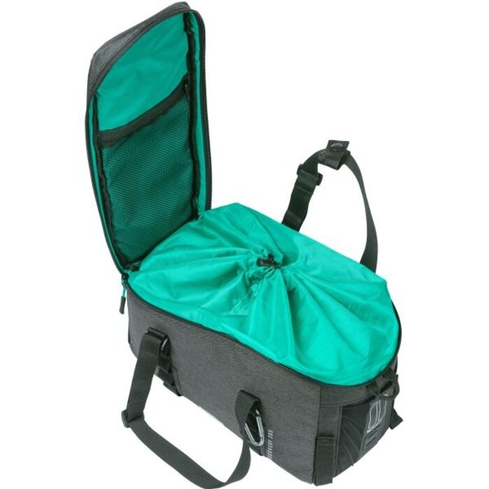 Basil Bagagedragertas Basil Discovery 365D 9 liter 36 x 16 x 20 cm - zwart melee