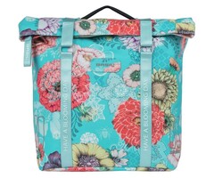 Basil Dubbele fietstas Basil Bloom Field Double MIK 35 liter 30 x 15 x 33 cm - sky blue