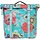 Dubbele fietstas Basil Bloom Field Double MIK 35 liter 30 x 15 x 33 cm -  sky blue