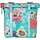 Basil Dubbele fietstas - Bloom Field - 35 liter - 30 x 15 x 33 cm - Sky blue