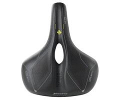 Selle Bassano Fietszadel Selle Bassano Suprema 5zone EL City met elastomere demping - zwart