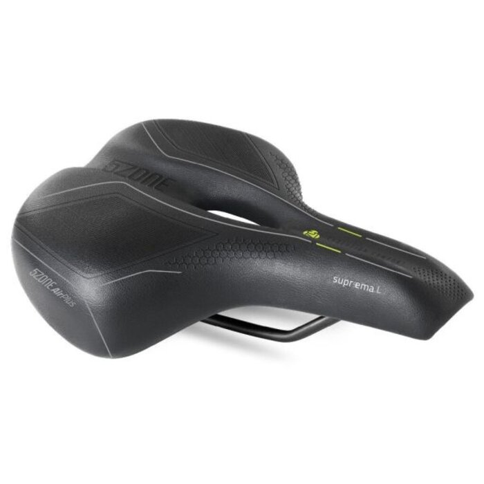 Selle Bassano Fietszadel Selle Bassano Suprema 5zone EL Ladies met elastomere demping - zwart