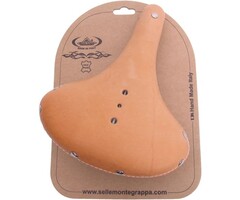 Monte Grappa Fietszadel Selle Monte Grappa Old Frontier Classic - natuurlijk leder