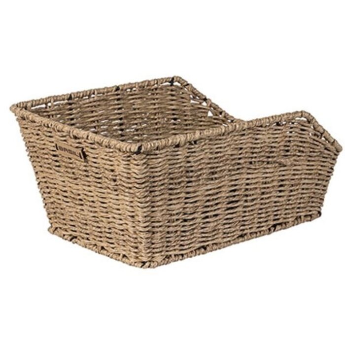 Basil Fietsmand Basil Cento Rattan Look met WSL-systeem 47 x 34 x 24 cm - seagrass